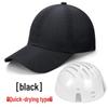 Lightweight Anti-Collision Breathable Duckbill Safety Helmet for Workshop and Worksite, Baseball Cap Style with Logo.