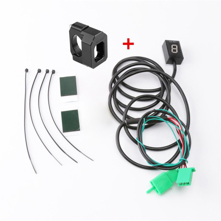 For Honda CBR600 F4I CBR 600 F4I 2001-2006 2002 2003 2004 Motorcycle 1-6 Level Ecu Plug Mount Speed Gear Display Indicator With Stand