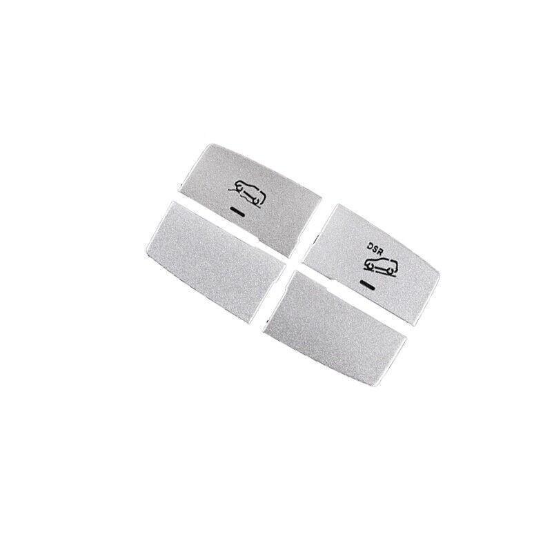 Fit For Benz GL ML Suspension Adjustment Button Trim Silver Aluminum 2012-2016