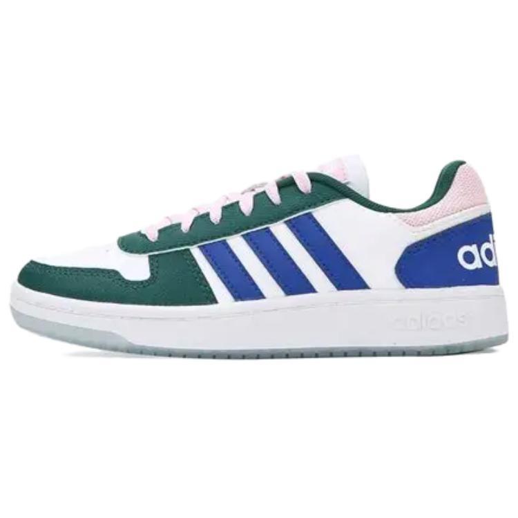 (WMNS) adidas Hoops 2.0 White Green Women s GW3368 EU 36