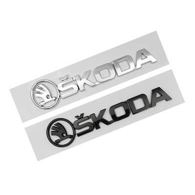 3D Letter Sticker Car Exterior Rear Trunk Emblem for Superb Fabia Kamiq Kodiaq Karoq Octavia Citigo Yeti Rapid Accessories