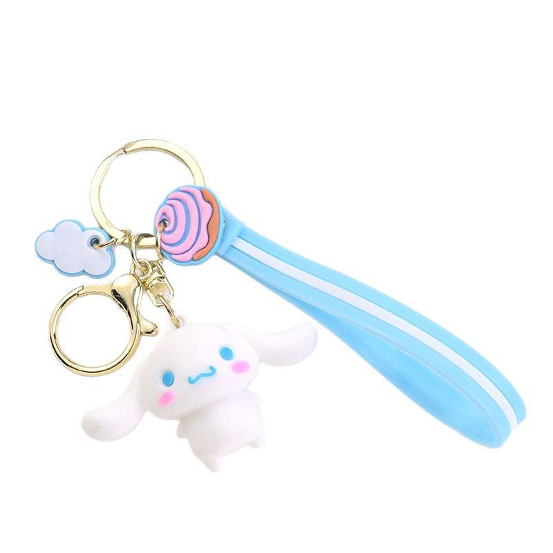 Kuromi & Melody Sanrio Cartoon Keychain Charm - Cute Japanese/Korean Gift