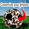 Bernese Mountain Dog Puppies Customize Your Picture Size 5 Soccer Football Machine-Stitched Indoor/Outdoor Universal Football