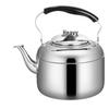 Large Capacity Stainless Steel Electric Kettle with Whistle, Auto Power Off, and Keep Warm Function for Office or Hotel Use