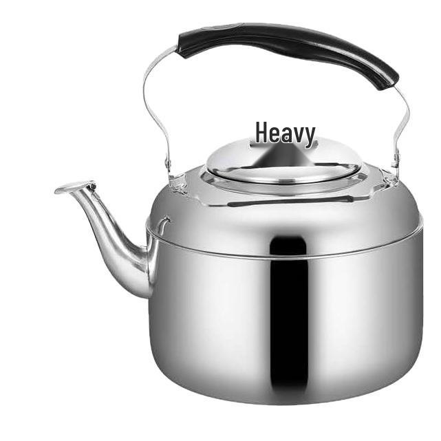 Large Capacity Stainless Steel Electric Kettle with Whistle, Auto Power Off, and Keep Warm Function for Office or Hotel Use
