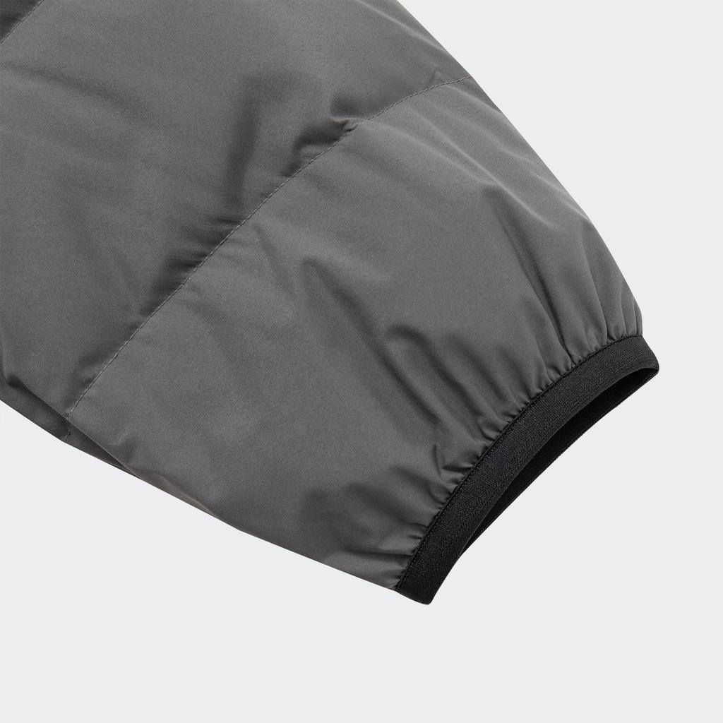 Adidas Casual Comfortable Warm Hooded Down Jacket Men Jackets Dark-Gray JW6776