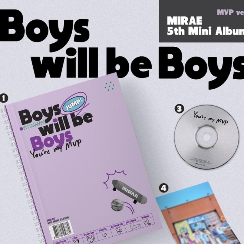 Mirae   Pojkar är pojkar   Mini-album   5:e Album