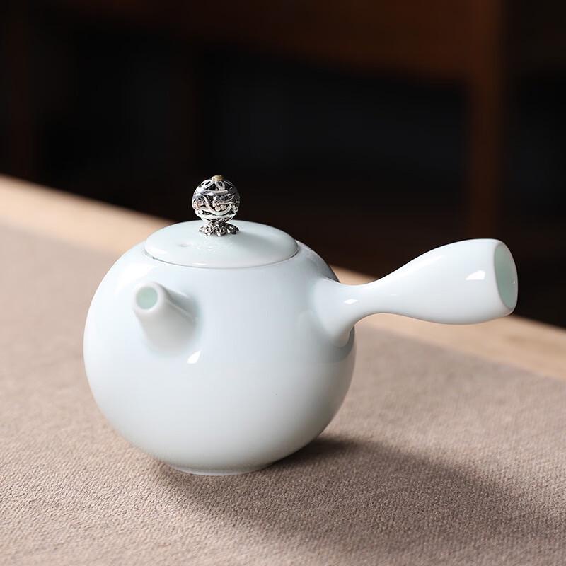 Wushiyuan Celadon Side Handle Travel Tea Set