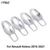 Car Upgrade For Renault Koleos 2016- Chrome Exterior Side Door Handle Cup Bowl Cover Trim Car Accessories