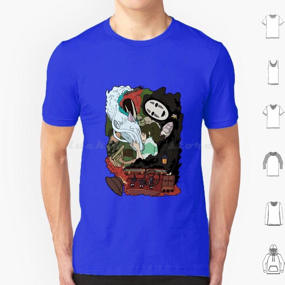 Reise T-Shirt 6XL Baumwolle Cooles Tee Animer Ärmel Kino Film