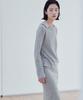 Yutosiseu Race Off-Shoulder Top(Grey)