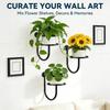 Metal Plant Hangers Space Saving Plant Holders New Wall Plant Stand  Indoor Outdoor