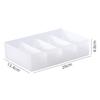 Combinable Drawer Storage Boxes Transparent Cosmetics Storage Box Multi Grid Case  Home Decoration