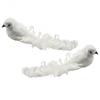 Artificial Bird Christenings Cute Decorative Feathers Foam