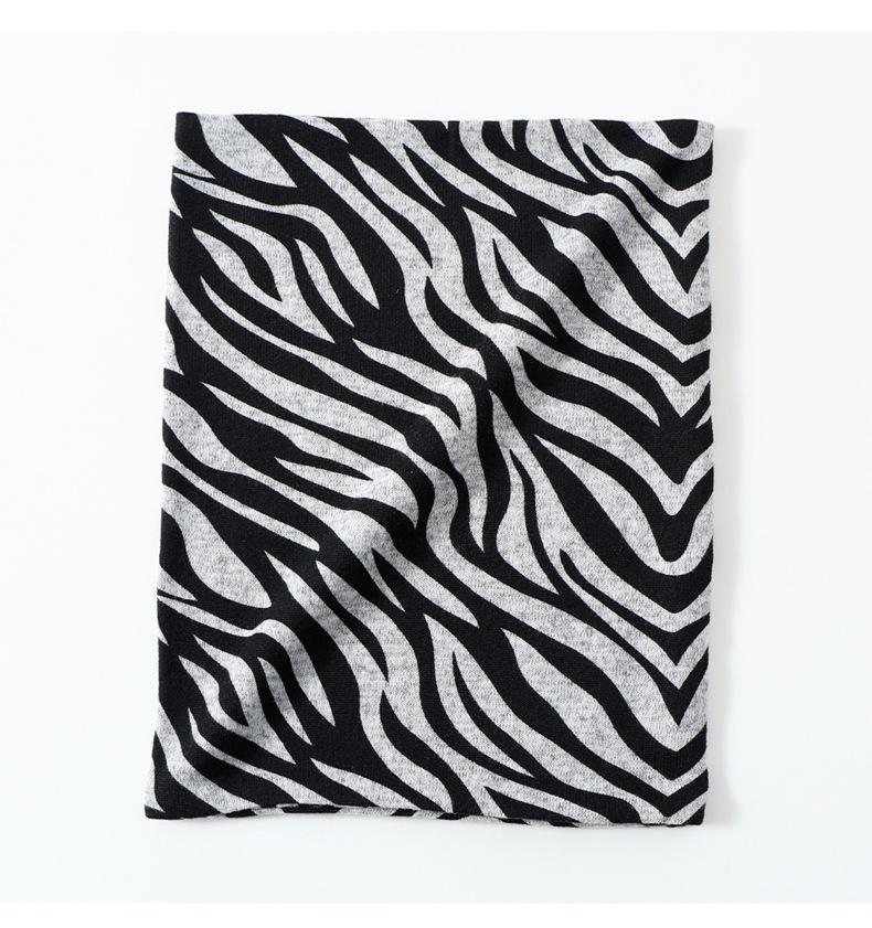 Korean Style Double-Layer Neck Warmer: Unisex Autumn/Winter Scarf & Elastic Headband