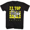 T-shirt Classica Nera per Adulti ZZ Top Antenna
