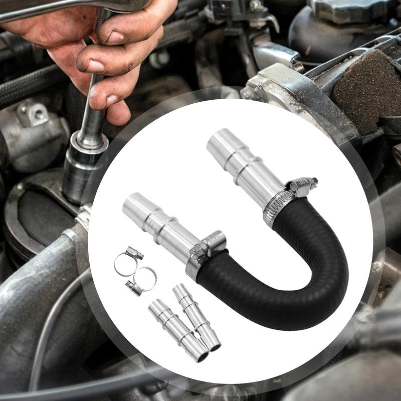 Motor Heizungskern Bypass Kit Kern Bypass Kit Aluminium Kern Bypass Kit Mit 5/8 Zoll 3/4 Zoll Schlauch Für Die Meisten Üblichen Undichten Ausgefallenen