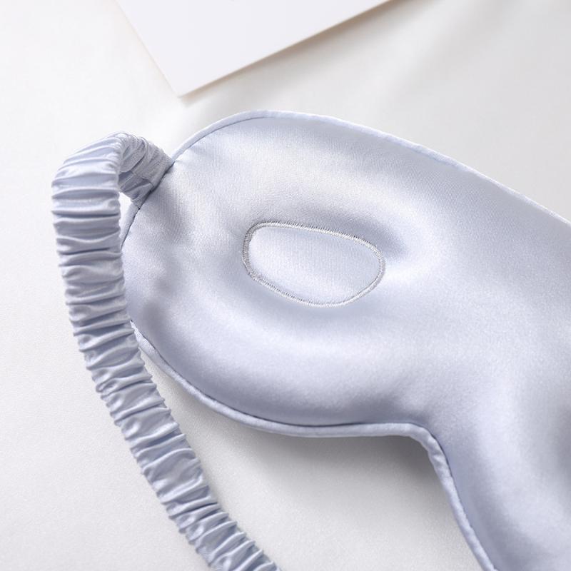 Imitated Silk Sleep Mask,3D Contoured No Pressure Eye Covers,Soft Blindfold For Sleeping,Luxury Silk Sleep Eye Mask