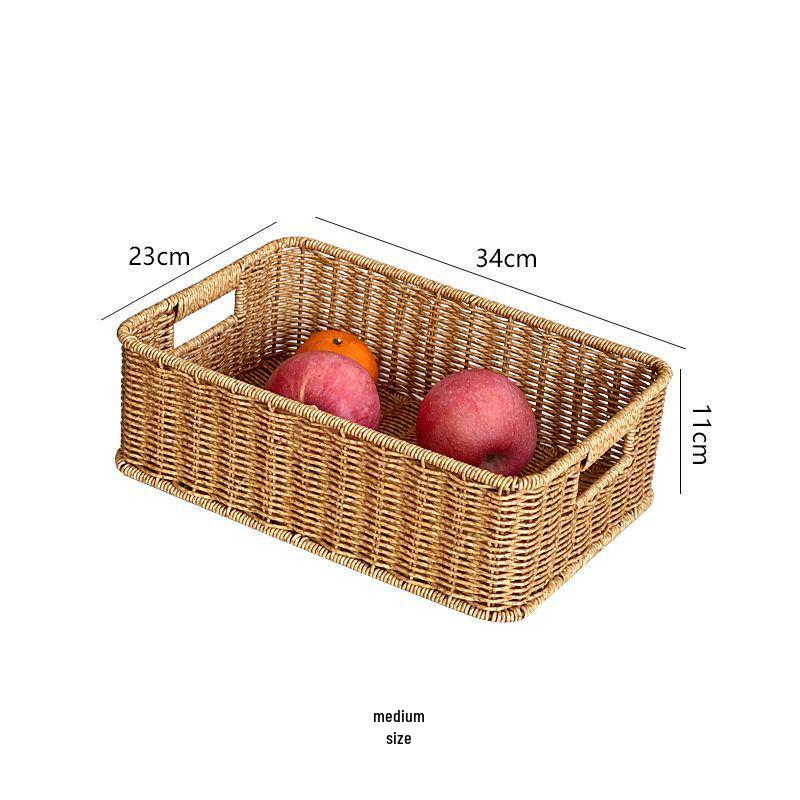 Geflochtener Kunst rattan Aufbewahrungskorb für TV-Schrank oder Supermarkt-Display