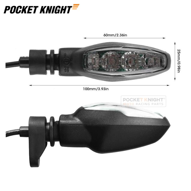For Triumph Tiger 800 1200 XCX XRX 900 GT Rally Trident 660 Daytona Rocket 3 Motorcycle LED Flashing Turn Signal Indicator Light