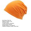 Brimless Hat Lightweight Breathable Soft Warm Windproof Elastic Solid Color Piled Hat School Work Hiking Casual Wear