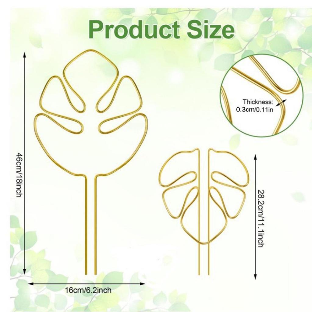 Monstera-Shaped Plant Support - Popular Design