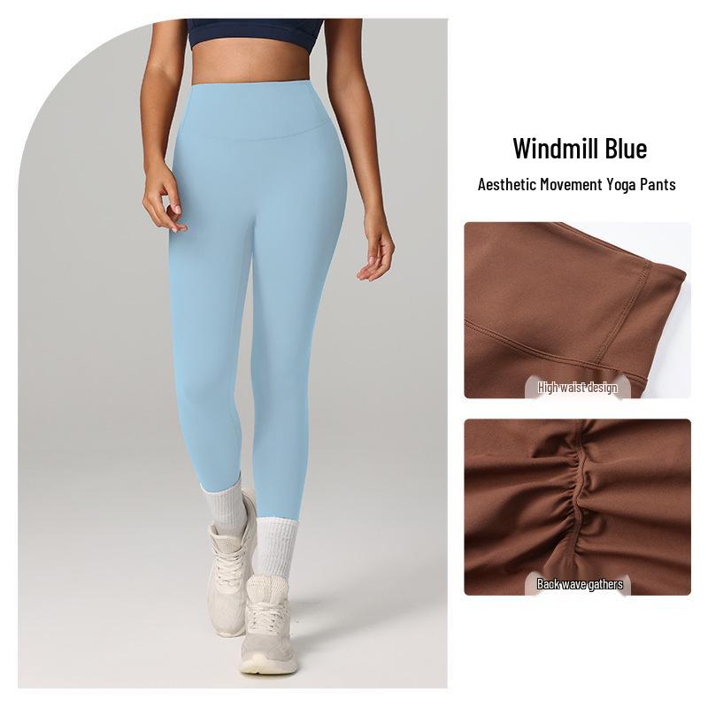 Pantalones de Yoga de Cintura Alta con Control de Abdomen de Secado Rápido para Pilates - Transpirables y con Diseño Elevador de Glúteos