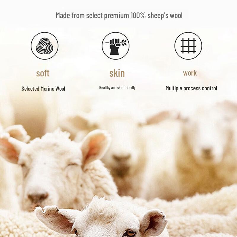 TRiES Men's Round Neck 100% Wool Pullover Sweater