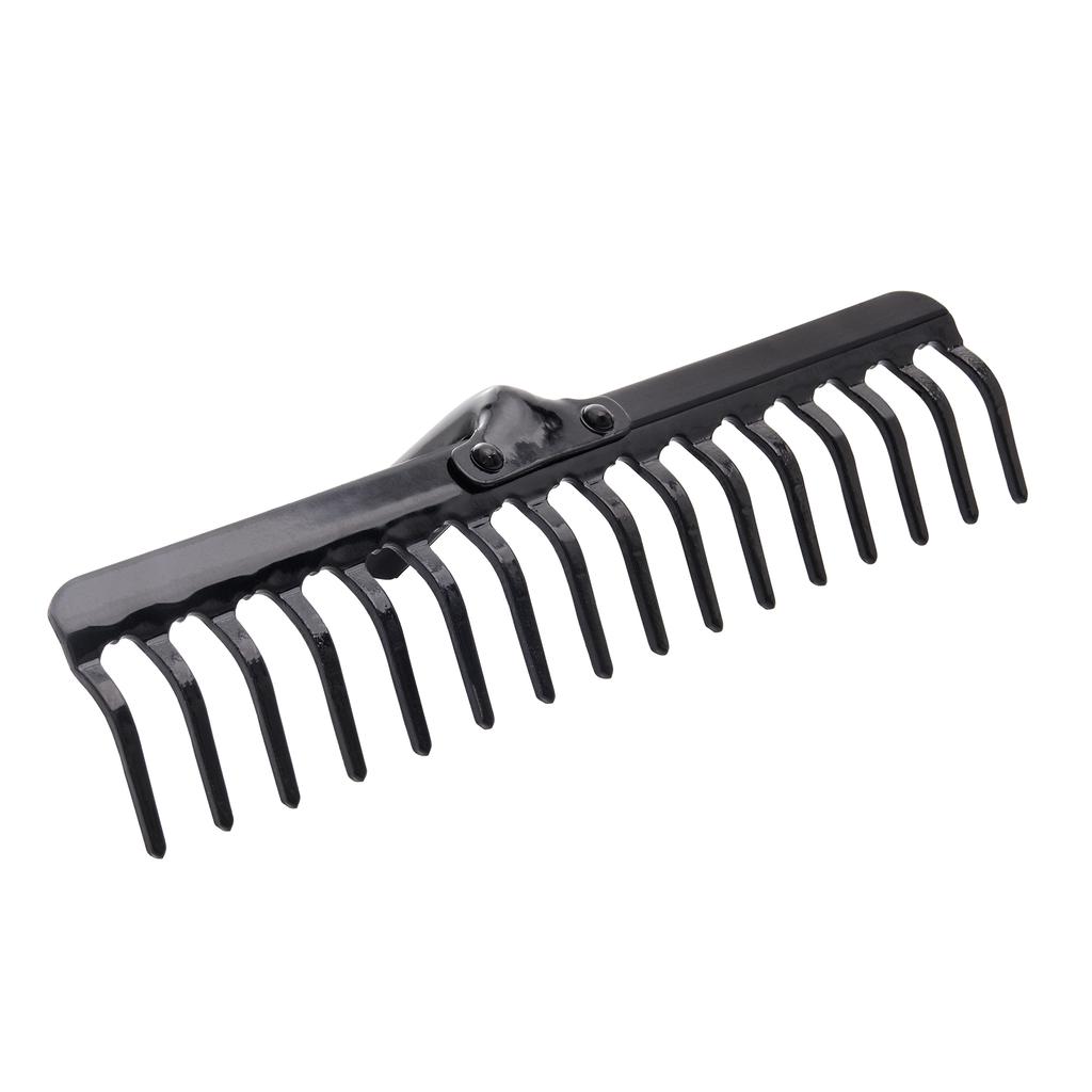 KADAX Grabie metalowe Do Liści Trawy Bez Trzonka Nieoprawione Solidne