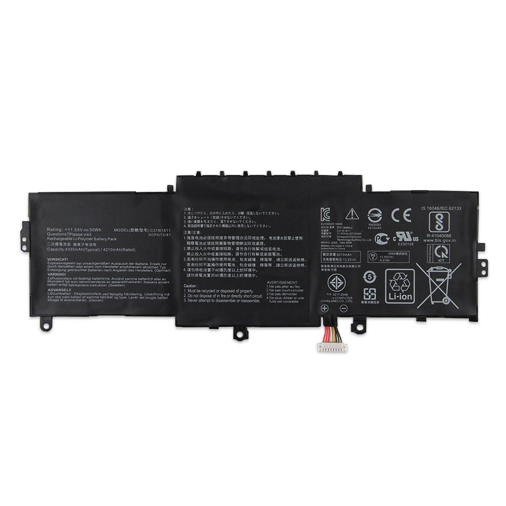 High-Quality Battery C31N1811 For ASUS BX433F U4300F/FN/FA UX433F/FX/FN/FA UX433F UX433FB UX433FN 4335mAh