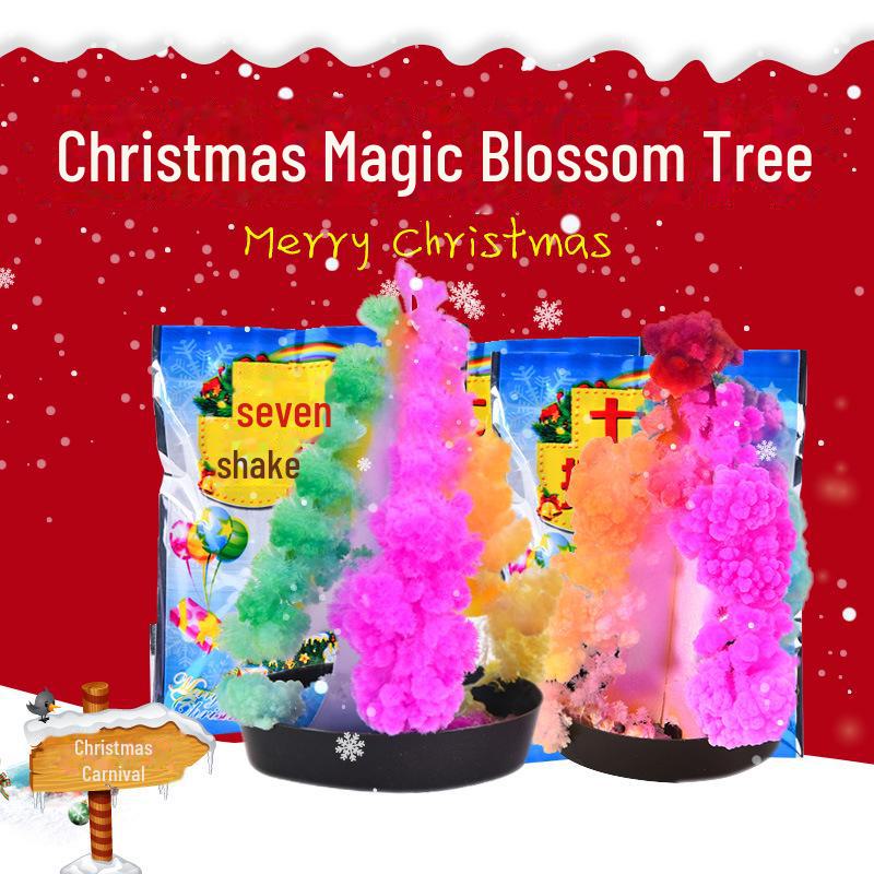 Colorful Paper Tree Blossom - Christmas Watering Gift for Kindergarten