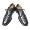Vintage ALDEN Size 10.5A C 27.5 28.0cm Wingtip Dress Shoes Black(USED)