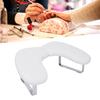 Nail Arm Rest for Nail Tech Detachable U Shape Soft PU Folding Manicure Hand Rest for Salon Home