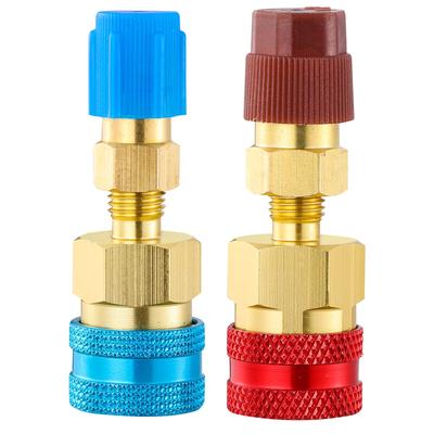 Kit de Acoplador Rápido R1234yf Kit de Acoplador Rápido R1234YF a R134A Adaptador de Acoplador Rápido Hi-Low