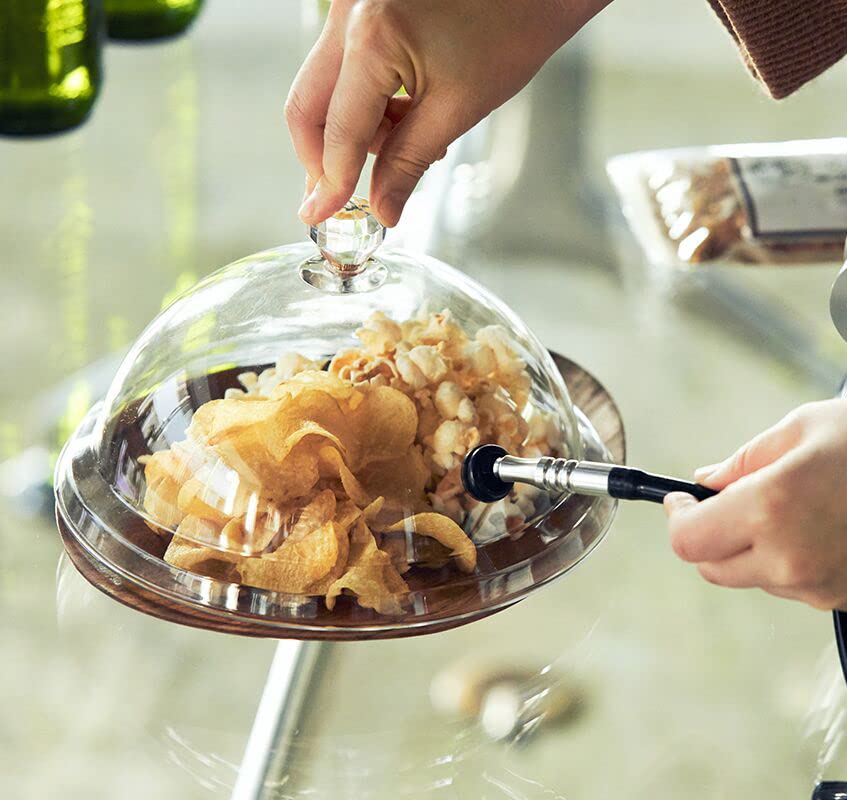 FRUNEP Smoked Dome, Clear Resin Sealing Cover, Easy Cold Smoking