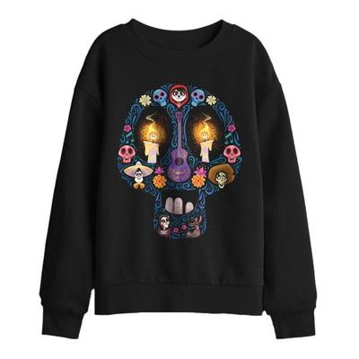 Childrens/Kids Ernesto Miguel Hector Skull Day Of The Dead Sweatshirt