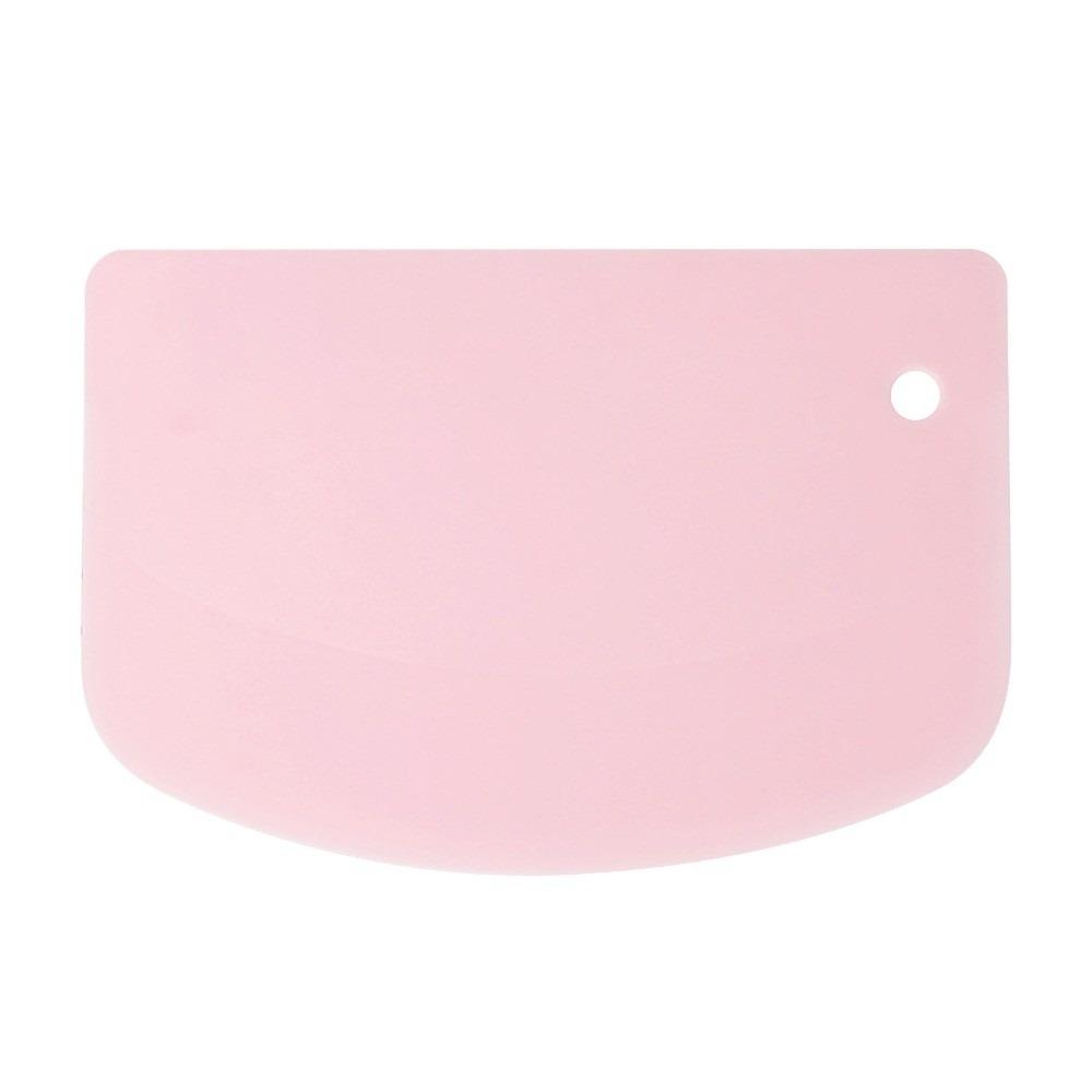 Plastic Pastry Scraper Dough Cutting Cake Cream Scraper Practical Dough Scraper  Cake Decorating