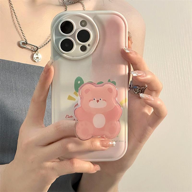 Zhitai Air Cushion Protective Cover for iPhone 12/13/15 Pro, Women’s Vivo Bracket Case