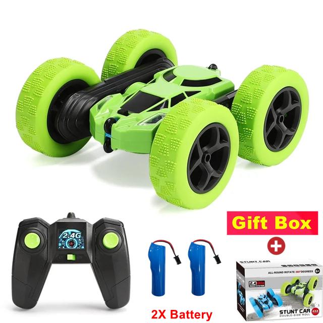 Remote Control Vehicle Fast Stunt Rc Car Double Sided 360 Rotating Truck High Speed Off Road 4x4 Cars Toy Gift For Boy Girl