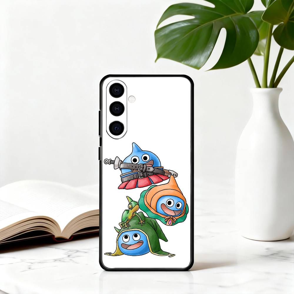 D-Dragon Q-quest S-slime-DQS Phone Case For Samsung Galaxy A73,A72,A71,A70,A53,A52,A51,Others Soft Black Cover