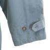 Lanvin 90s Made In Italy Old Stainless Collar Coat 46 Blue Gray Men's Used