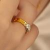 TO.STONE Signature Pendant Ring TWO-TONE