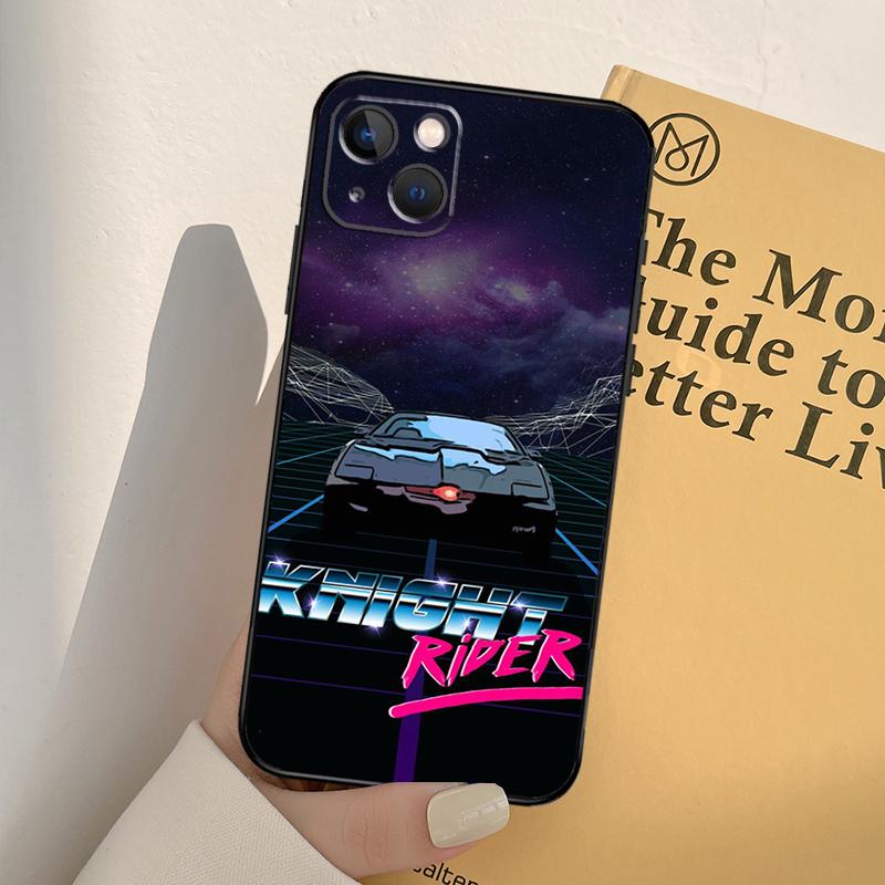 Knight Rider KITT Car Phone Case For iPhone 16 15 14 Pro Max Plus 12 11 13 Pro Max 12 Mini 13 Mini Cover