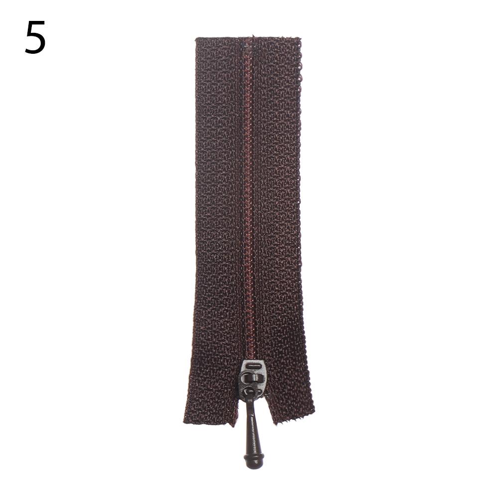 5pcs/set 5*1.7cm Mini Zipper Doll Clothing Zipper DIY Handmade Sewing Scrapbooking Garment Applique DIY Doll Clothes Accessory