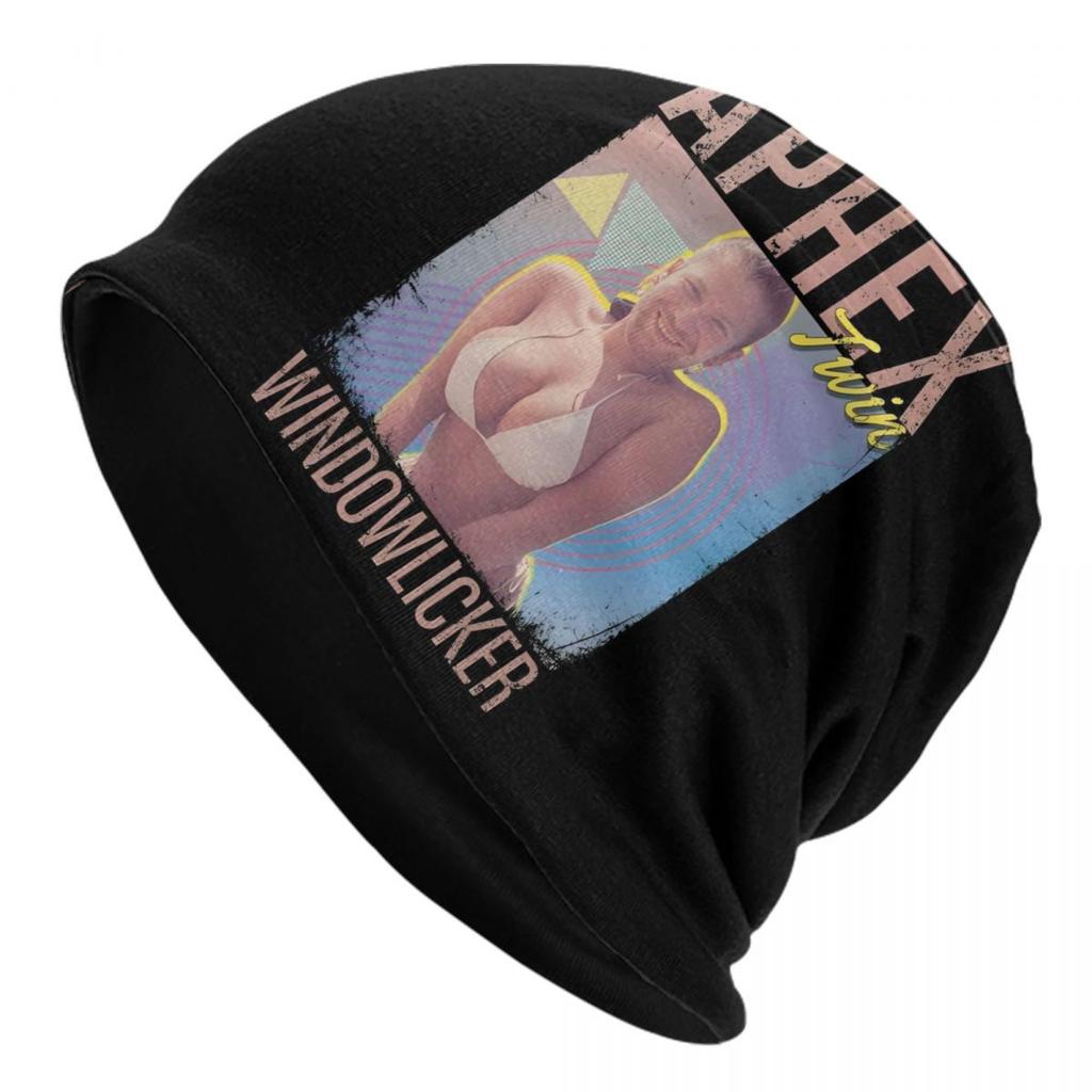 Electronic Music Aphex Twin Beanies Caps For Unisex Women Unisex Winter Warm Knitting Hat Adult British Composer Bonnet Hats