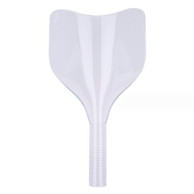 Transparentes Haarschneide-Gesichtsschild mit Griff – Friseur- & Salonwerkzeug