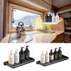 Trailer ABS Foldable Shelf Folding Wall Shelves for Campers, Bathrooms and Kitchens,90 Degree Fold Up,Space Saving