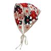 Creative Multicolor Knitting Flower Headband Little Daisy French Crochet Triangle Headscarf Spring Outing Pastoral Style Scarf