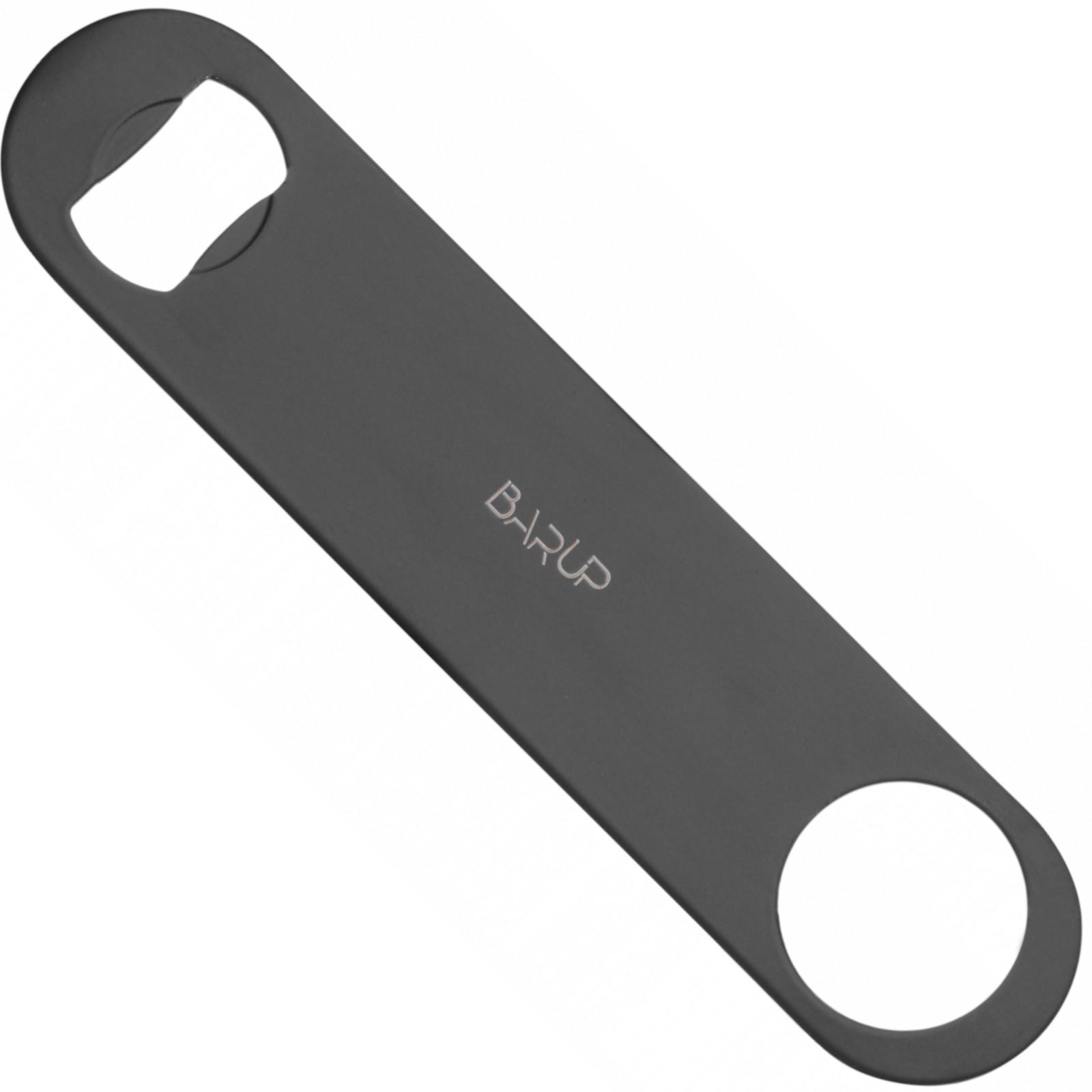 Flaschenöffner für Barkeeper, Klinge 180 x 40 mm, schwarz