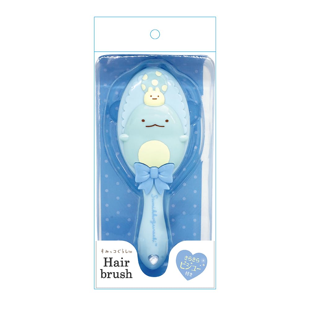 Morimoto Sangyo Die Cut Hair Brush Sumikko Gurashi Lizard